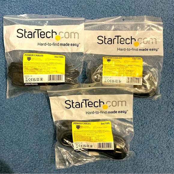 🆕 Heavy Computer Power Cord, 10ft - Picture 4 of 6